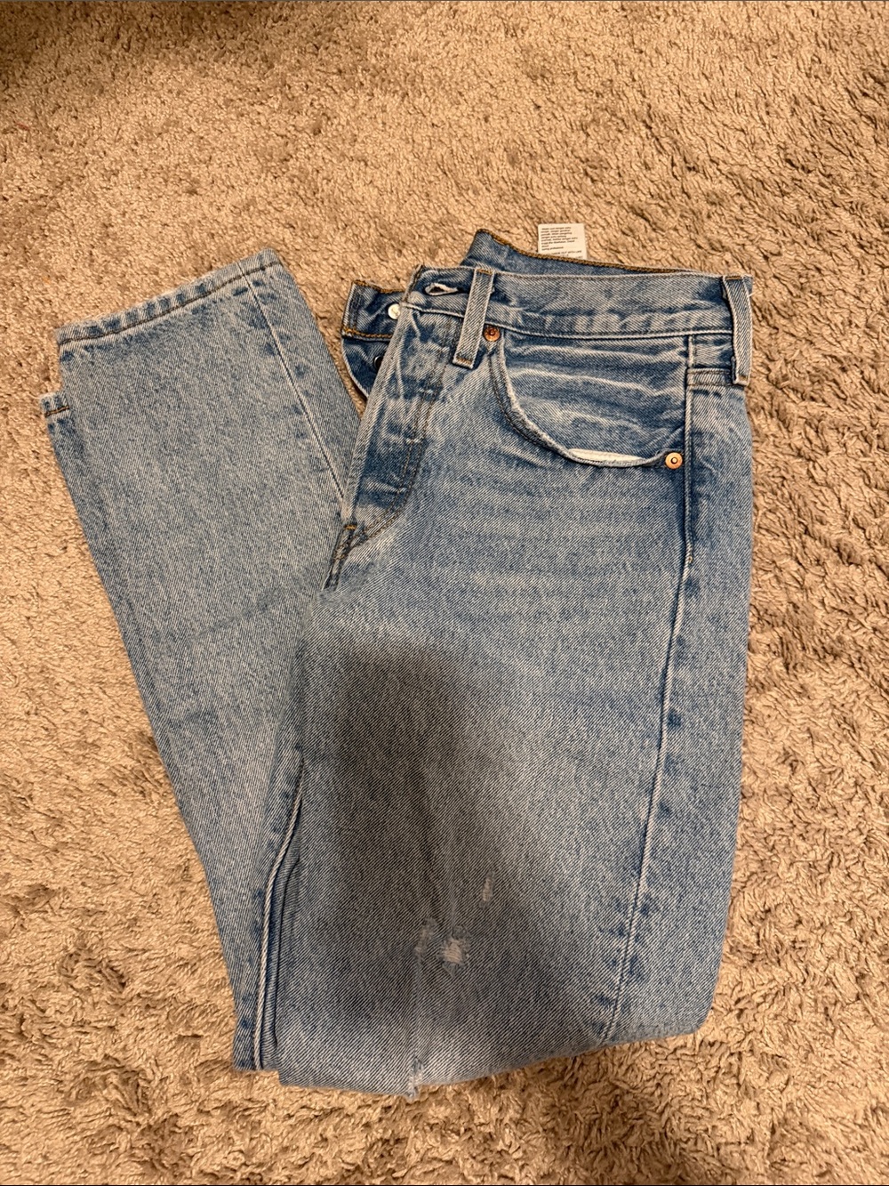Levi's Light Blue High-Rise Women's Jeans